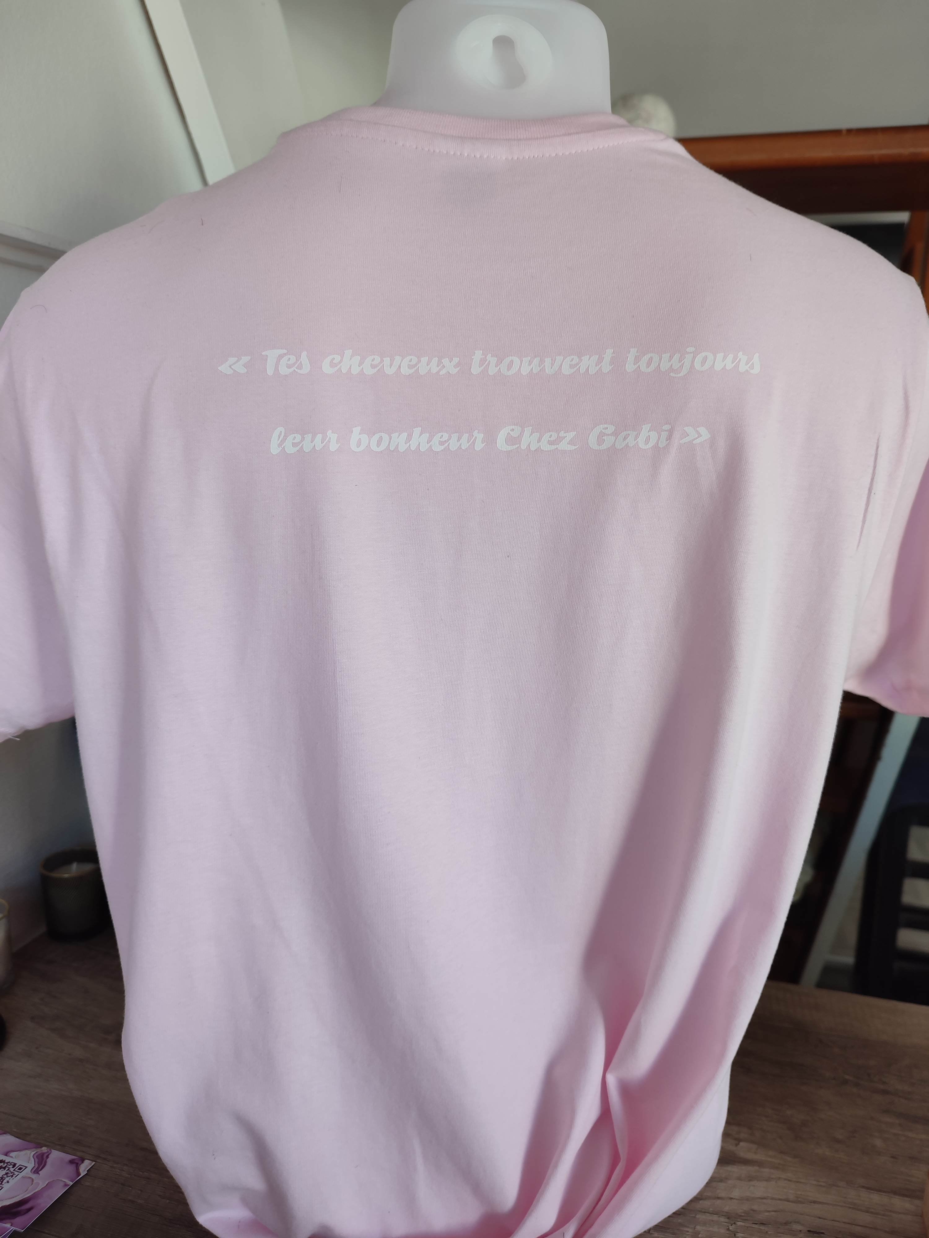 T shirt bonheur ChezGabi 100%coton Ma boutique