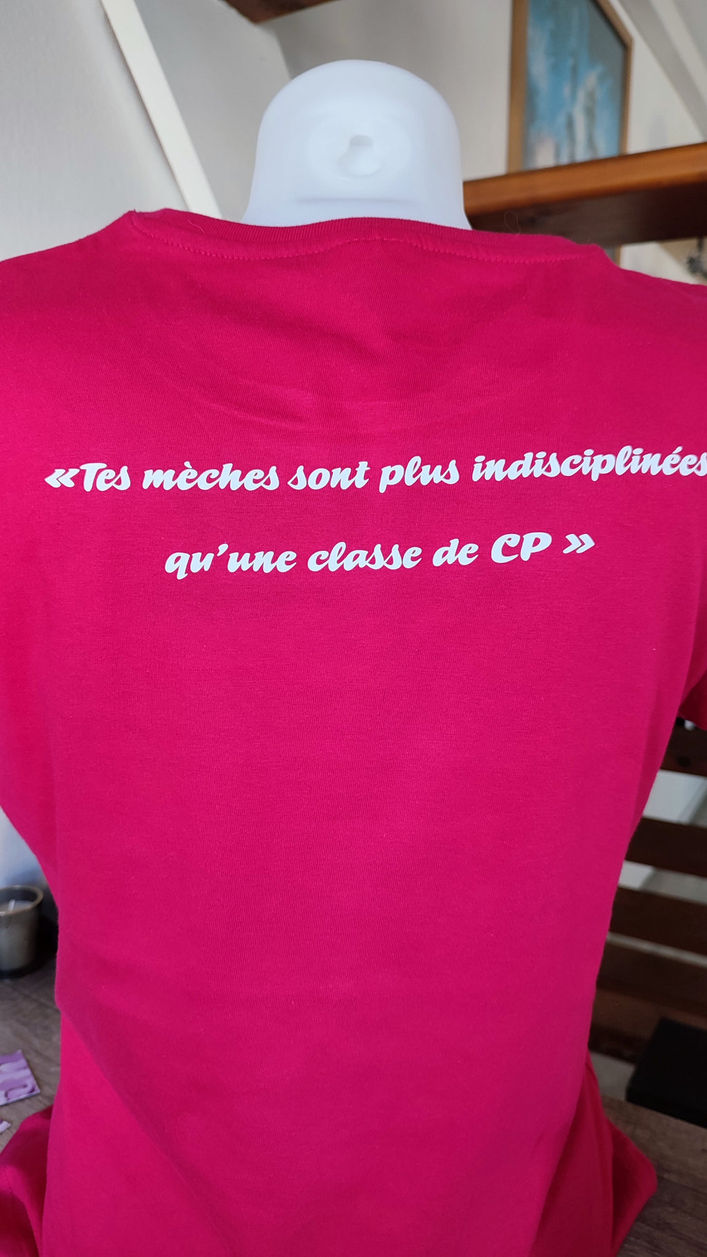 T-shirt indiscipliné 100%coton Chezgabi